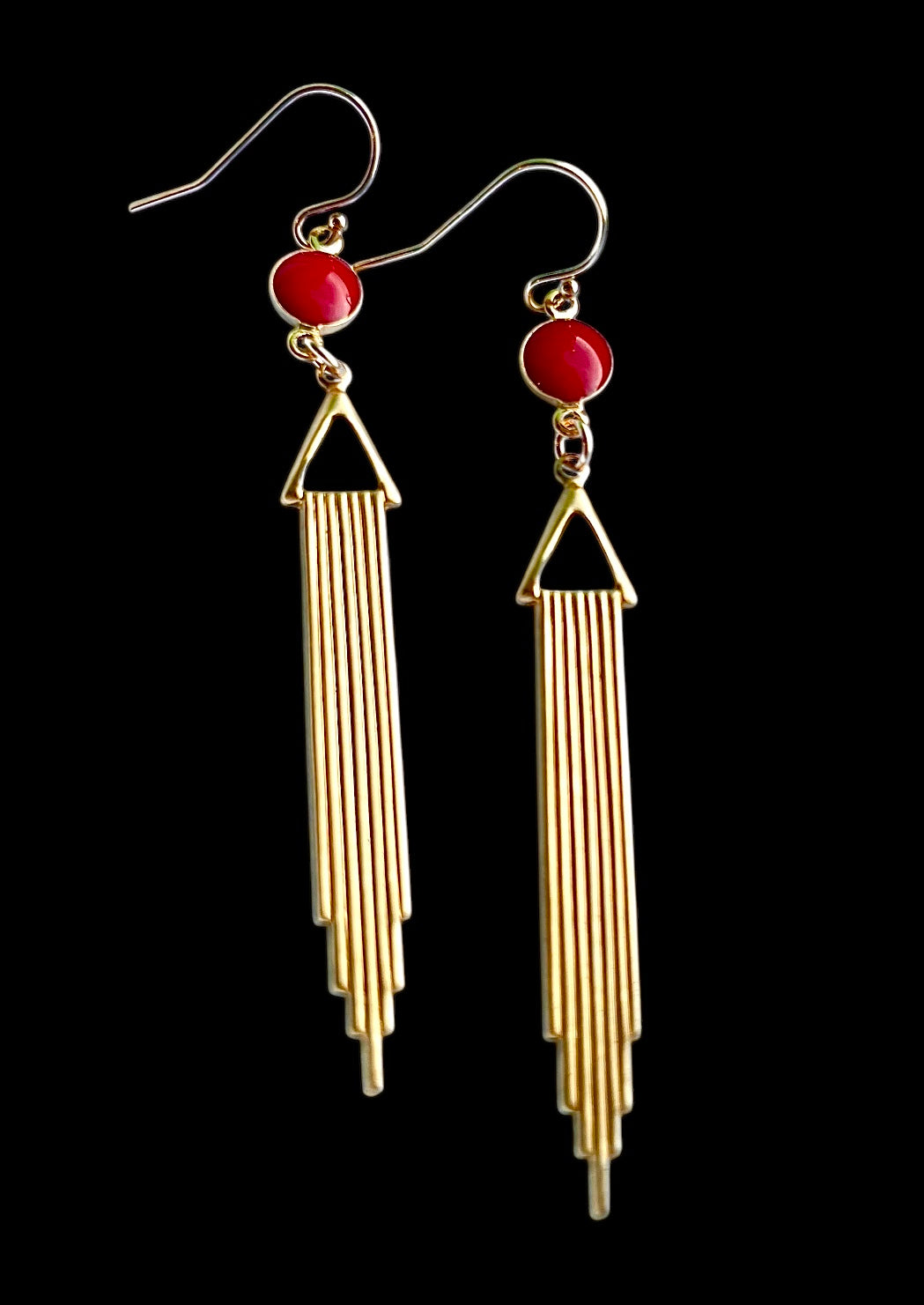 Red Deco Danglers