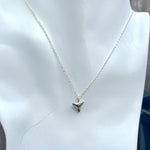 Lil shark tooth necklace in sterling silver