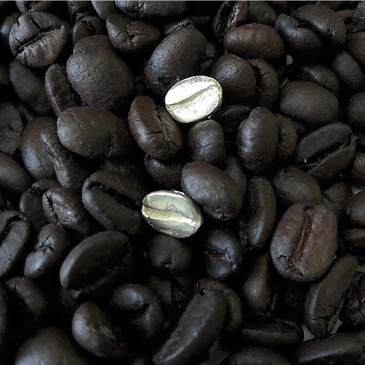 Coffee Bean Earrings